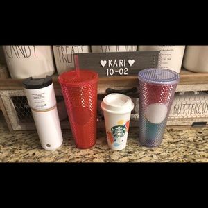Starbucks tumblers
